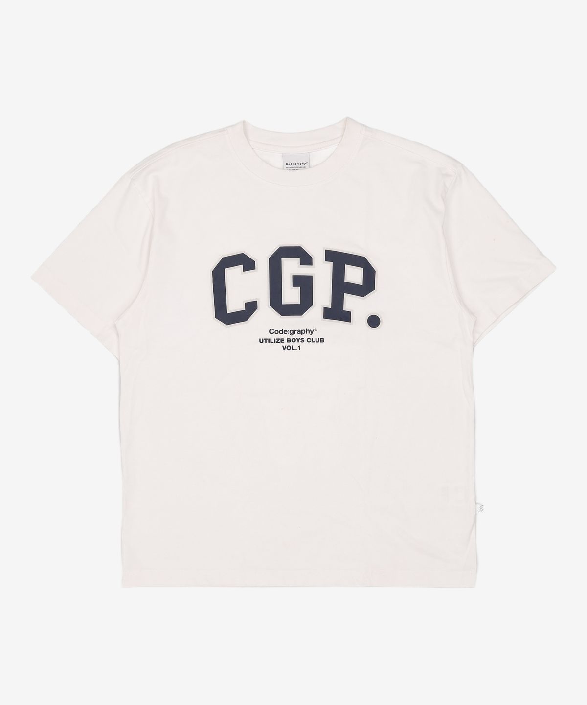 코드그라피(CGP) CGP 아치 로고 티셔츠_화이트 M