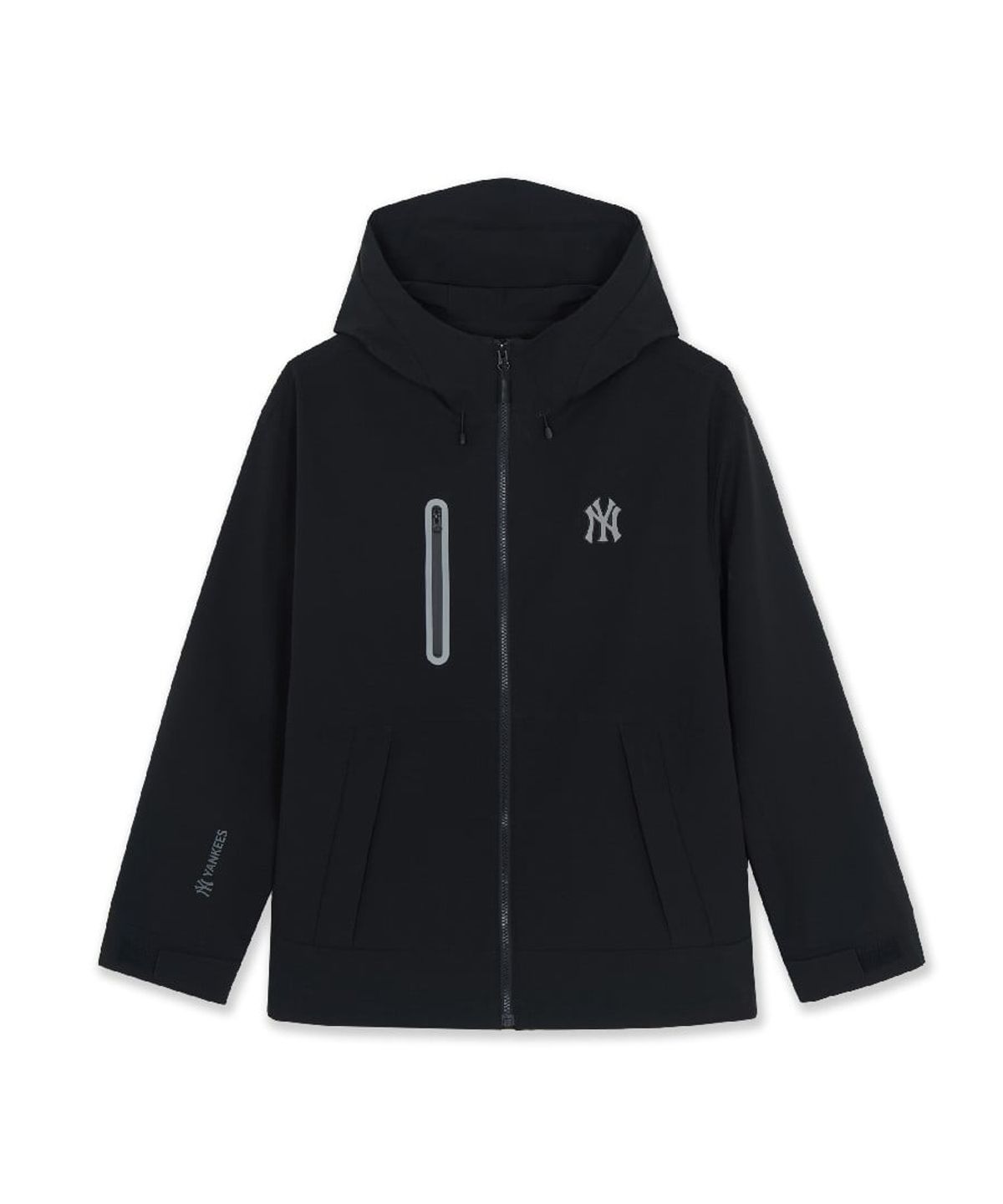 엠엘비(MLB) 고프코어 메가로고 2L 커브 바람막이 NY (Black)