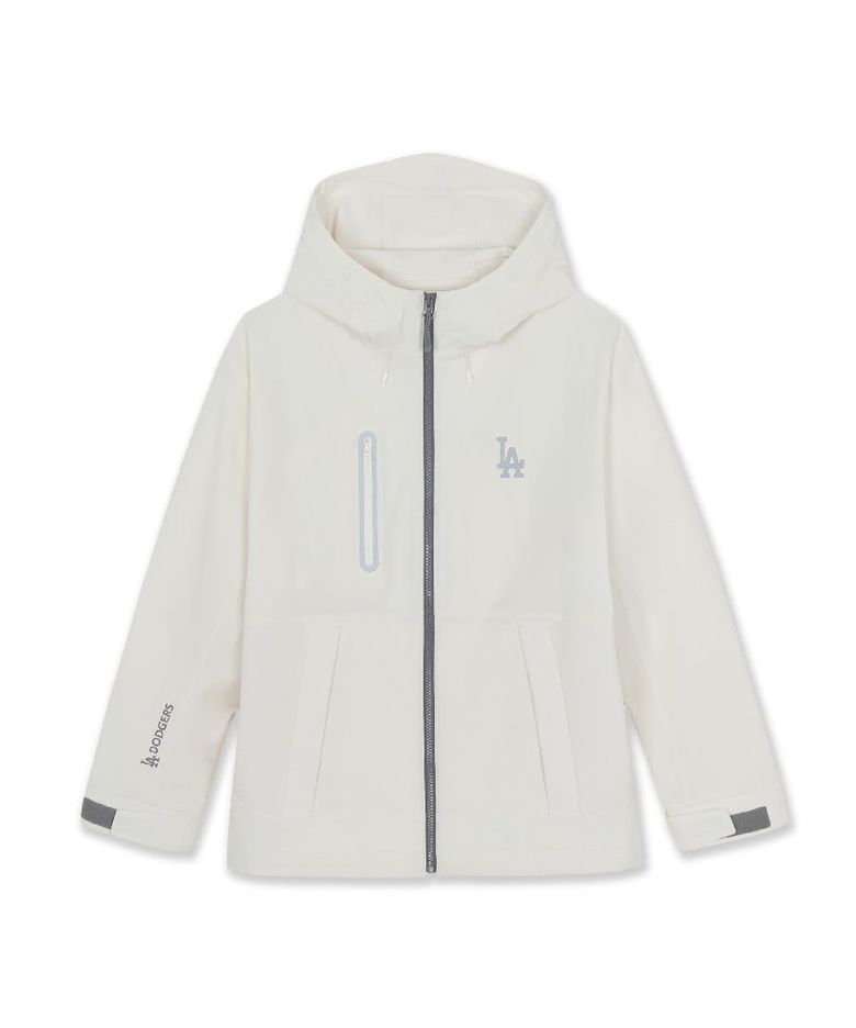 고프코어 메가로고 2L 커브 바람막이 LA (Cream)