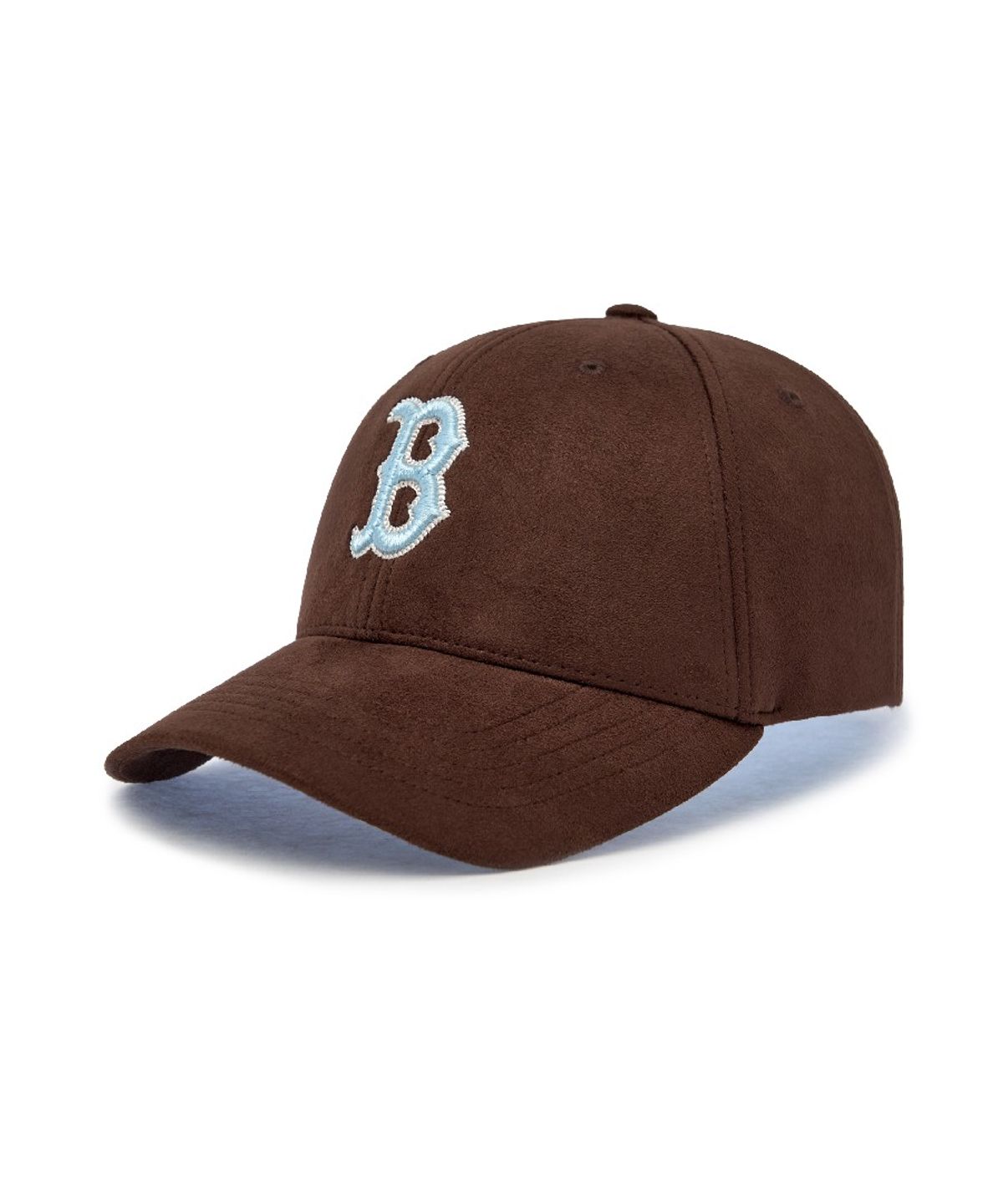 엠엘비(MLB) 베이직 컬러 스웨이드 스트럭쳐 볼캡 BOS (D.Brown)