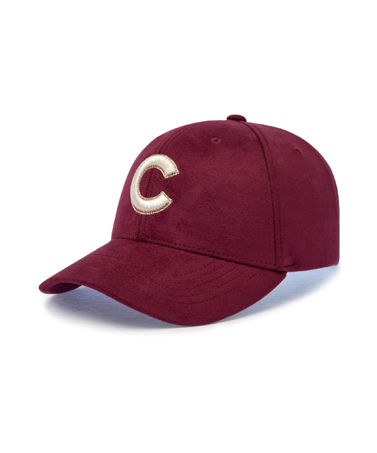 엠엘비(MLB) 베이직 컬러 스웨이드 스트럭쳐 볼캡 CHC (L.Burgundy)