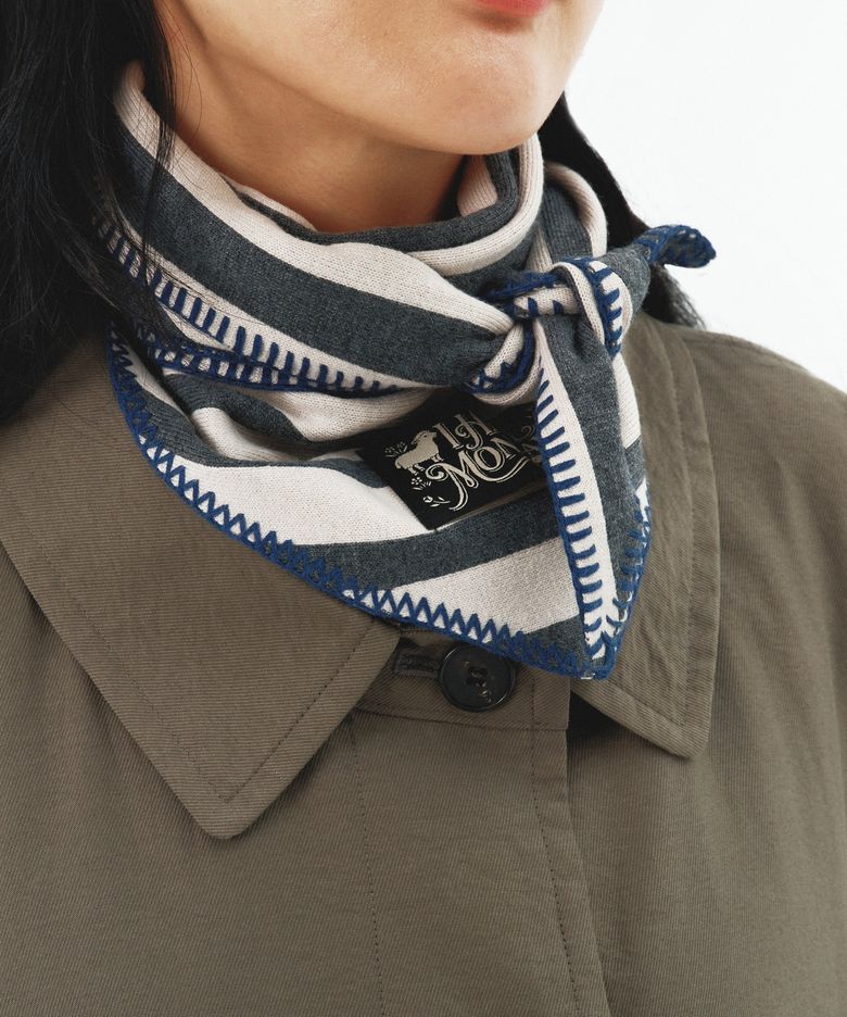 [L26FW08] 올웨덜 스카프 그레이