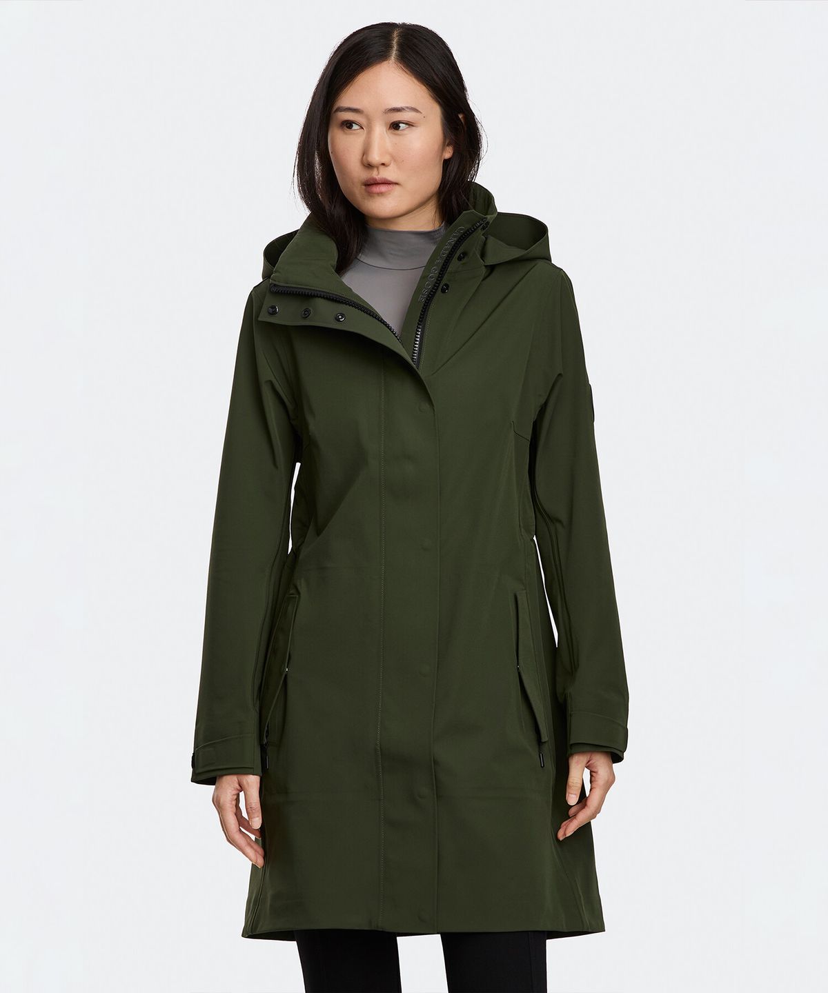 캐나다구스(CANADAGOOSE) 여성 카데로 레인 자켓(Khaki)_Q265AWJB10KAB