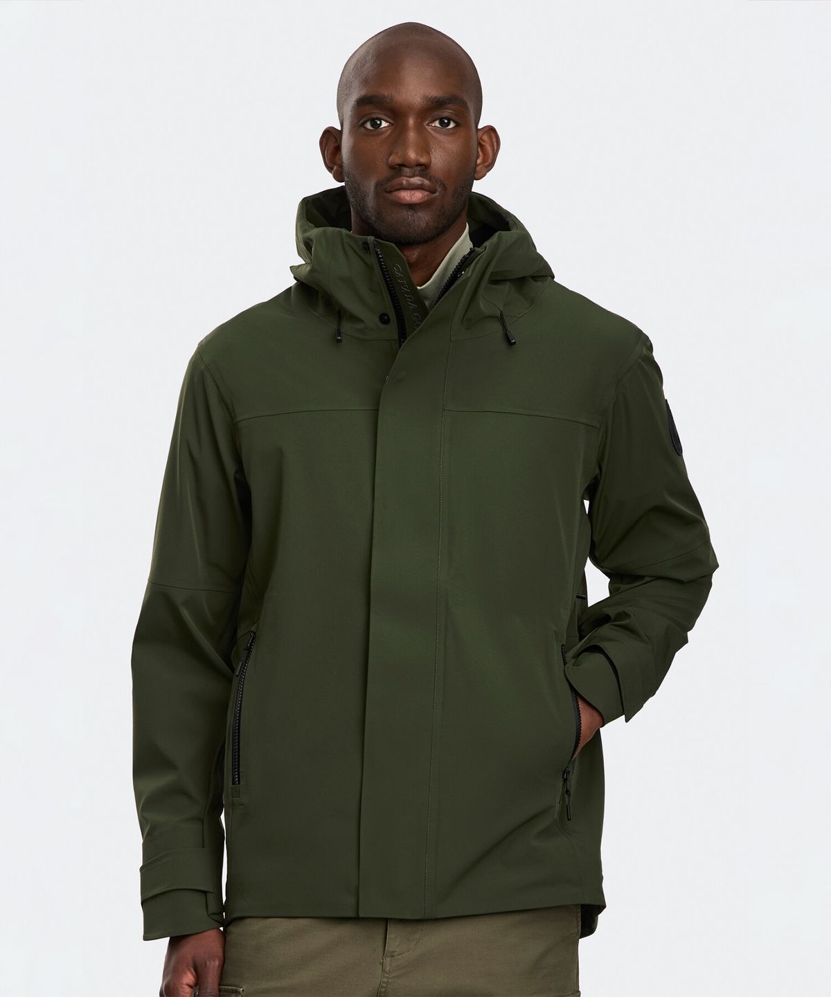 캐나다구스(CANADAGOOSE) 남성 루퍼트 레인 자켓(Khaki)_Q265AMJB03KAN