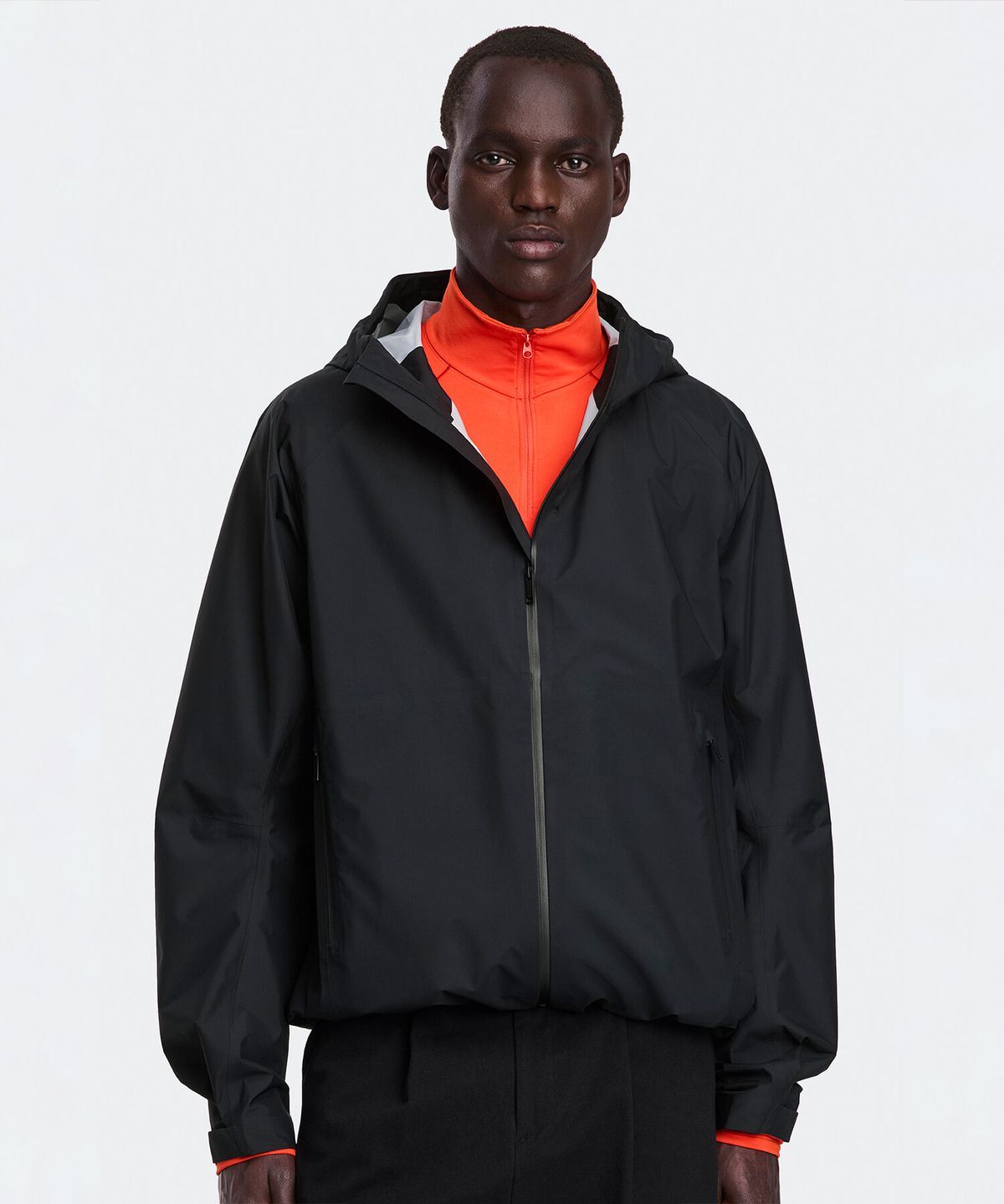 캐나다구스(CANADAGOOSE) 남성 호라이즌 레인 자켓(Black)_Q265AMJT04BKN