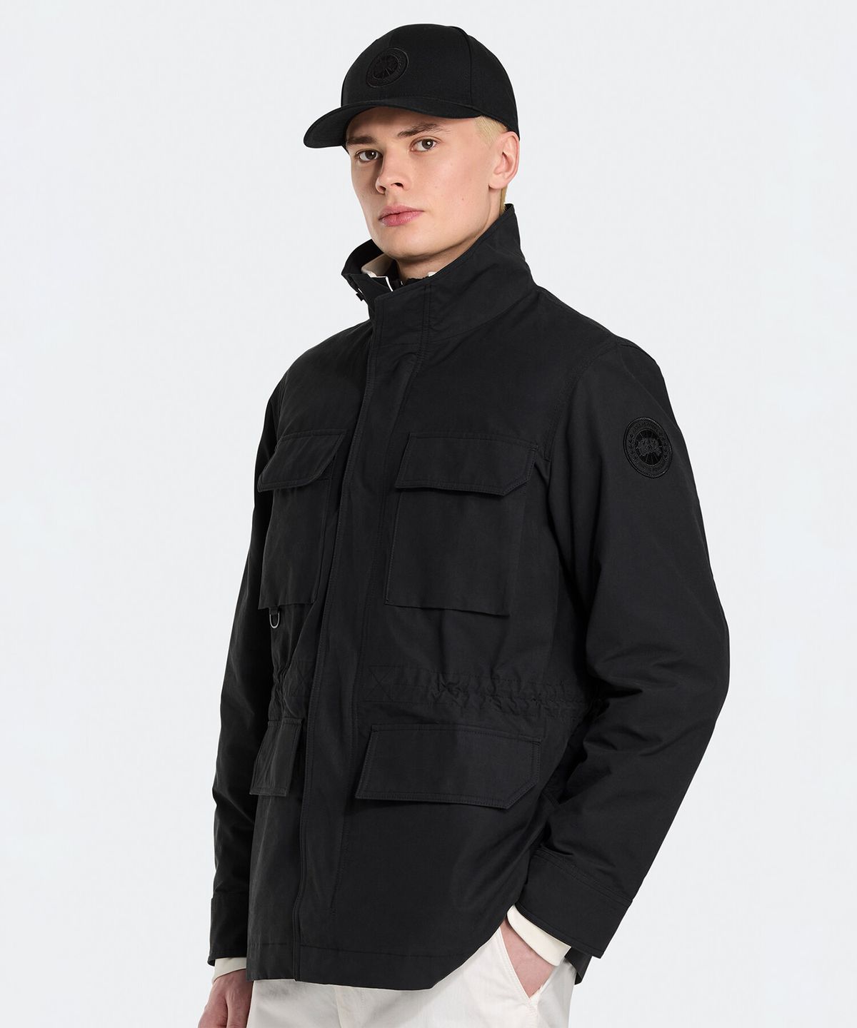 캐나다구스(CANADAGOOSE) 남성 해리슨 자켓(Black)_Q255AMJT01BKN