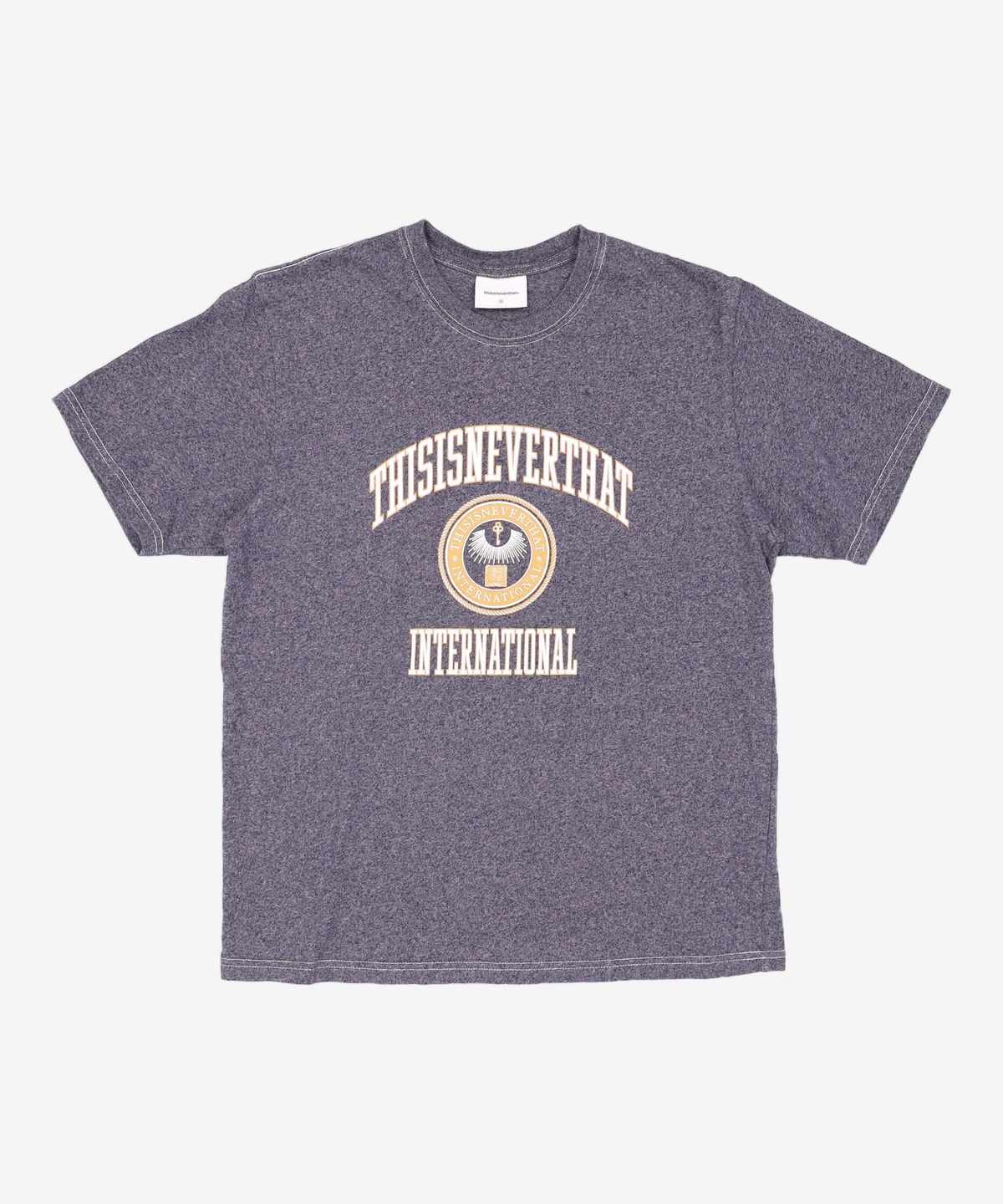 디스이즈네버댓(THISISNEVERTHAT) Color Heathered Tee Navy S