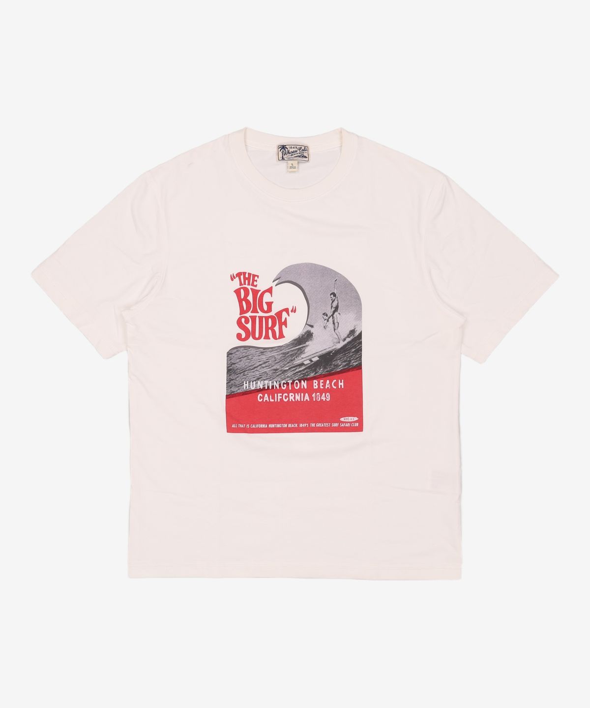 후아유(WHO.A.U) Surfing Photographic T-Shirt / WHRPE2622M L