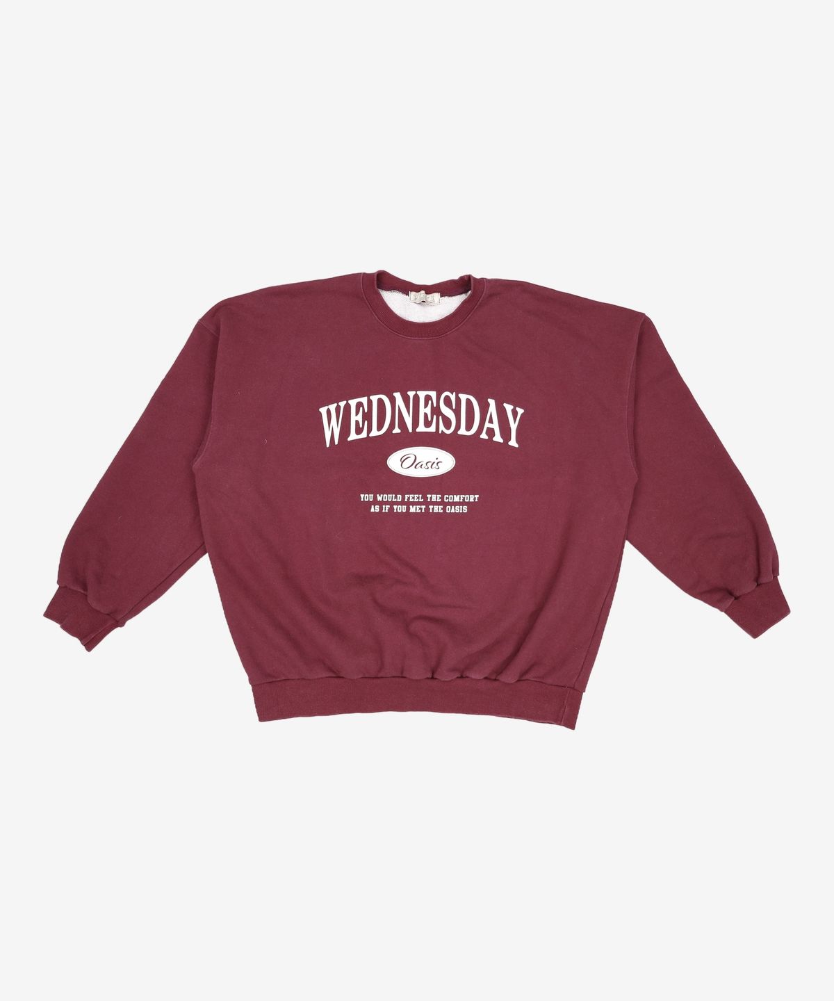웬즈데이오아시스(WEDNESDAY OASIS) 맨투맨/스웨트셔츠 XL