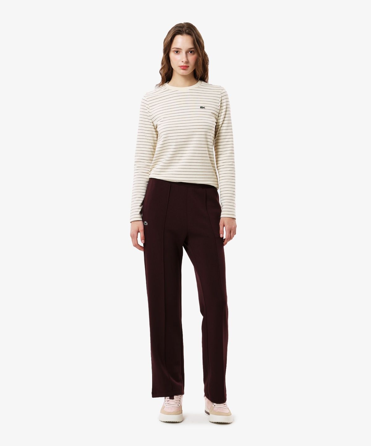 라코스테(LACOSTE) 여성 소프트 저지 셋업 팬츠 XF933E-56N 3KE