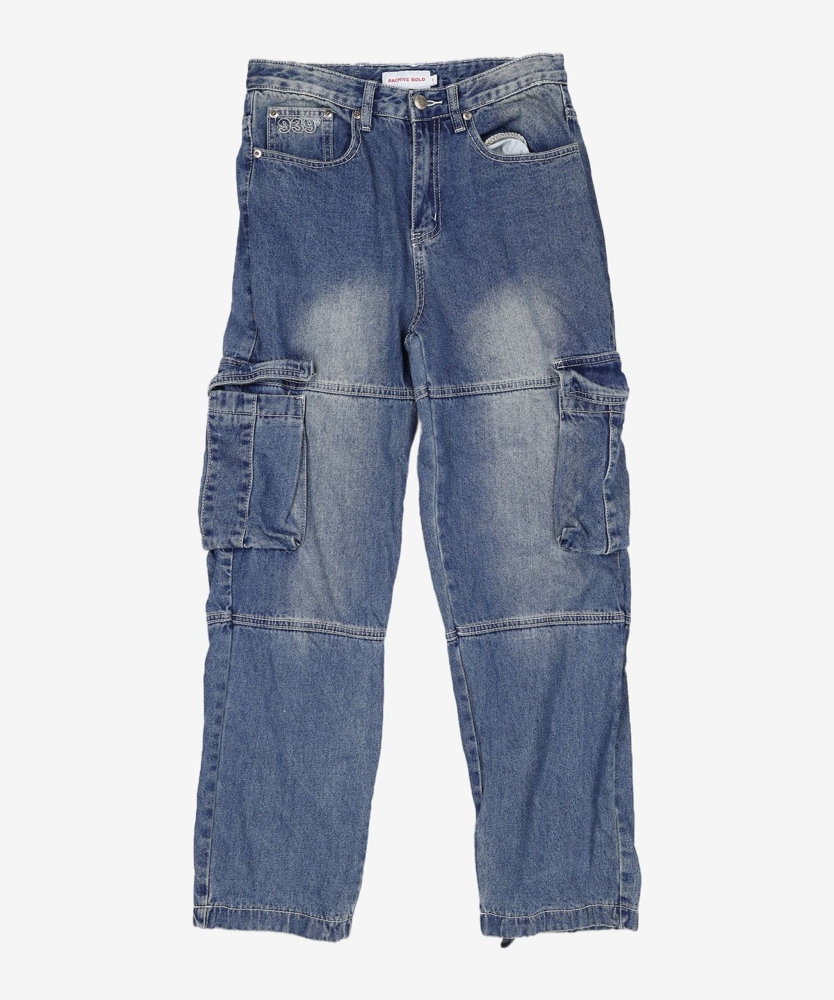 아카이브 볼드(ARCHIVE BOLD) 7-POCKET CARGO PANTS (DEEP BLUE) S