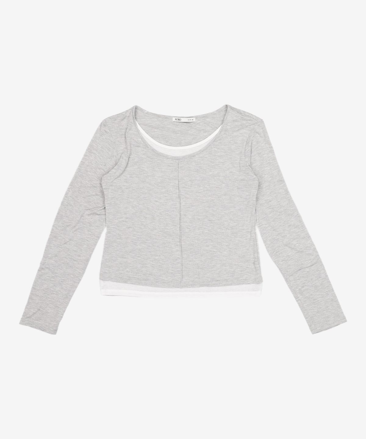 미쏘(MIXXO) 레이어드 긴팔 티셔츠_MIWLWE467A M