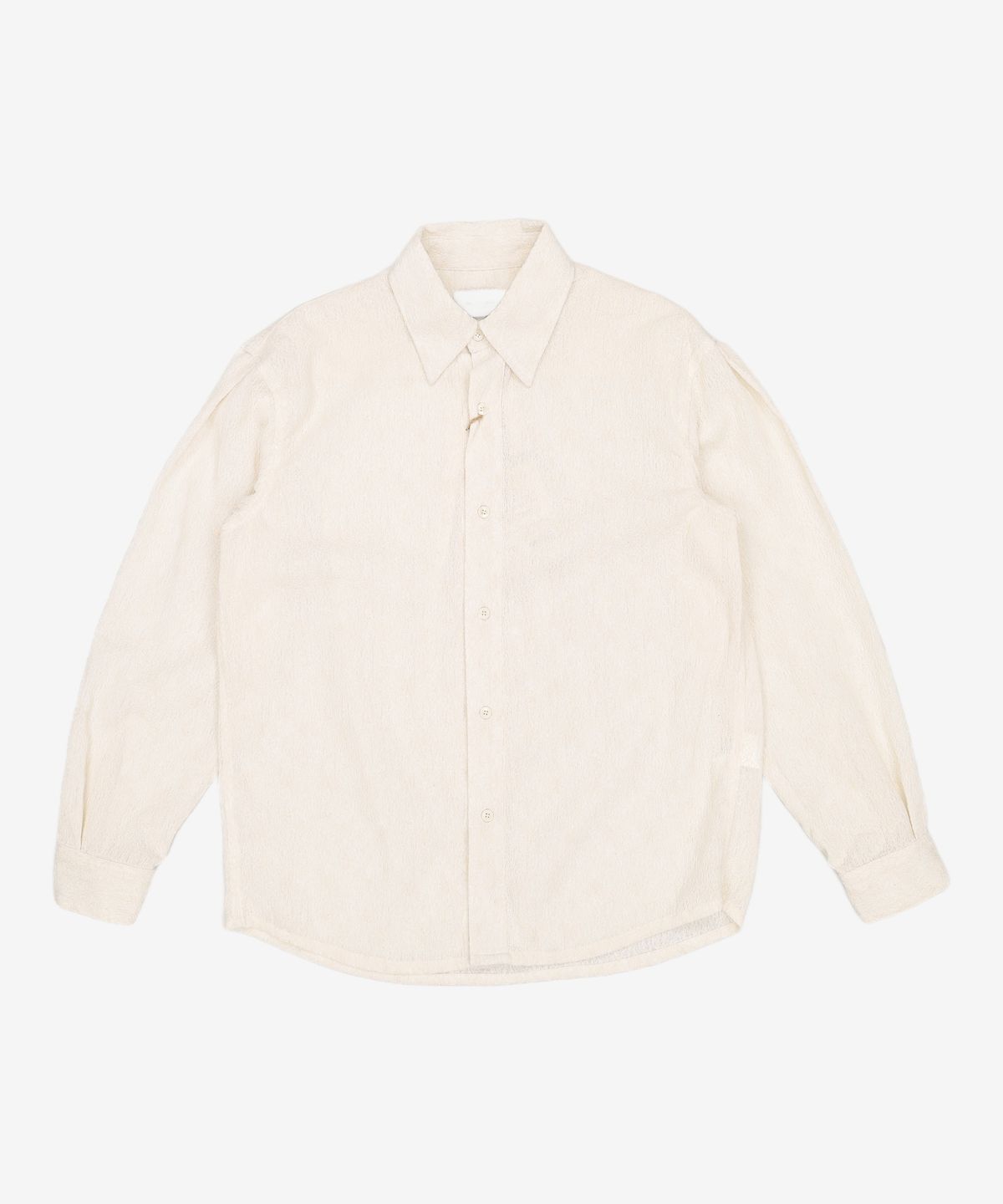 마틴플랜(MARTIN PLAN) Wild Mesh Shirts - IVORY 100
