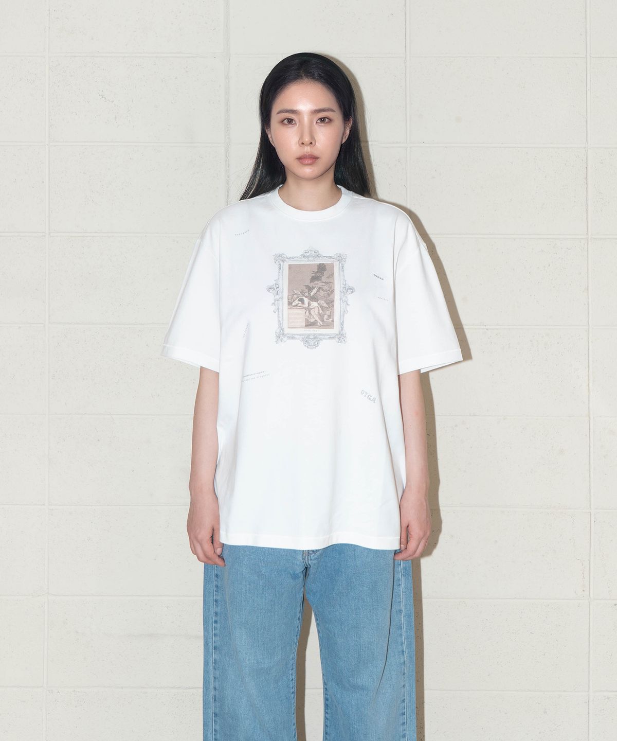 그라프트맨(GRAFTMEN) GRAFTING OYGA DIET TEE / OFF-WHITE