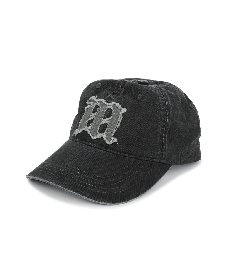 VINTAGE WASHED APPLEQUE M BALL CAP[CHARCOAL]