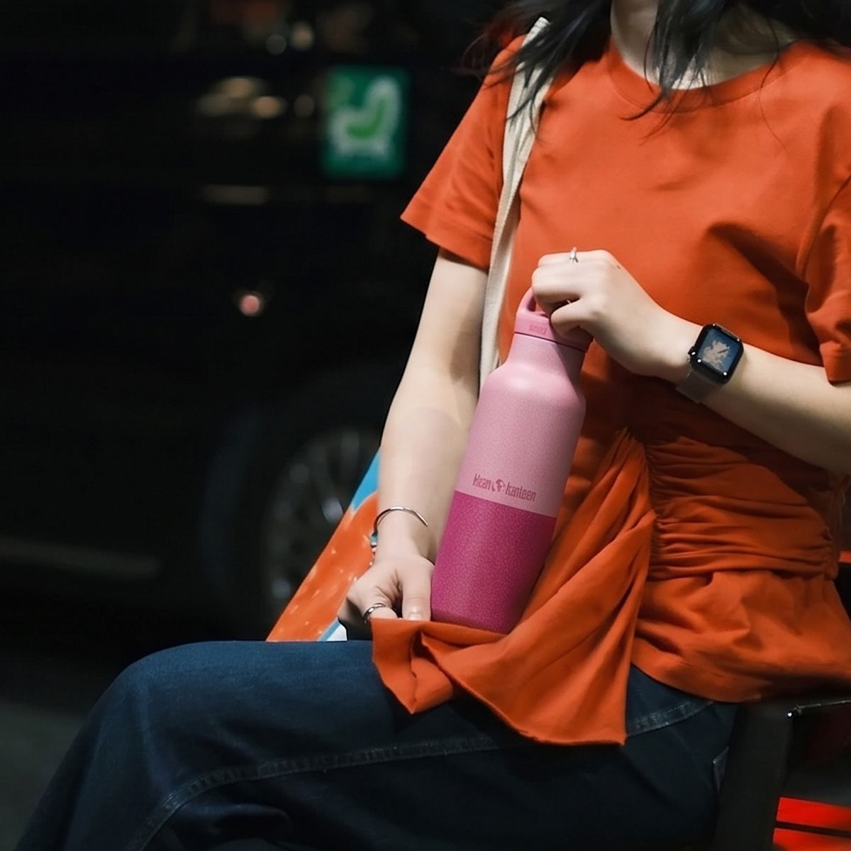 클린켄틴(KLEANKANTEEN) 라이즈 클래식 보온보냉 루프캡 592ml 캐시미어 로즈