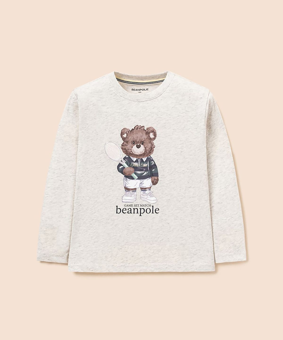 빈폴 키즈(BEANPOLE KIDS) 달이 빅 아트웍 티셔츠  베이지 (BI6841U09A)
