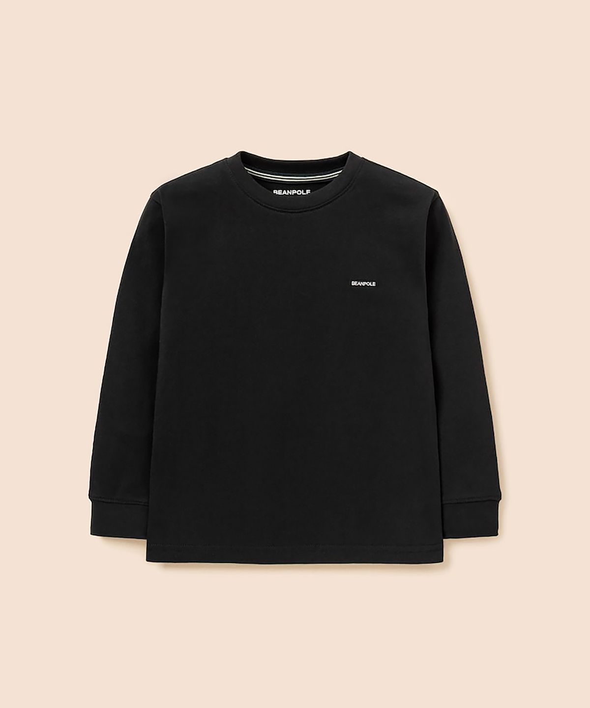 빈폴 키즈(BEANPOLE KIDS) [Essential] 릴렉스핏 뉴 베이직 티셔츠  블랙 (BI6841UE55)