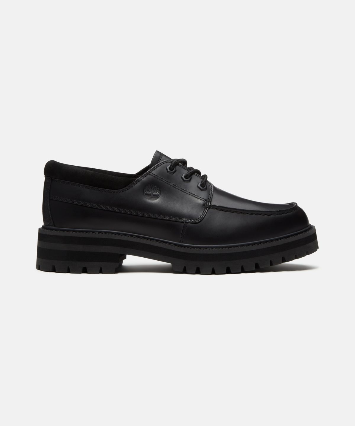 팀버랜드(TIMBERLAND) (남성) 브리튼 드라이브 레이스 업 슈즈 - 블랙 풀 그레인 / A42KG-W02