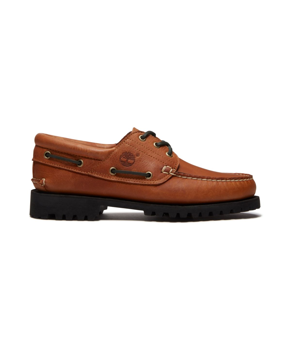 팀버랜드(TIMBERLAND) (남성) 어센틱 보트 슈즈 - 위트 풀 그레인 / A2PDQ-AJW