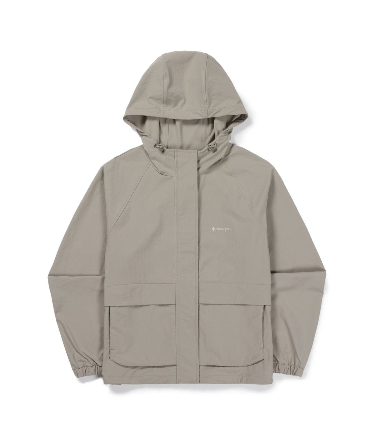 스노우피크 어패럴(SNOWPEAK APPAREL) 루트 여성 바람막이 (S26FWRWB67) Khaki Gray