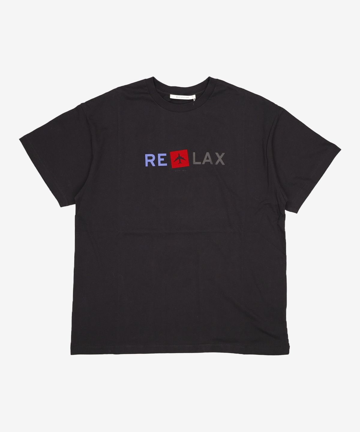 에뜨르 세실(ETRE CECILE) 여성 릴렉스 밴드 반소매 티셔츠 - 워시드 블랙 / RELAXBNDTWBL M