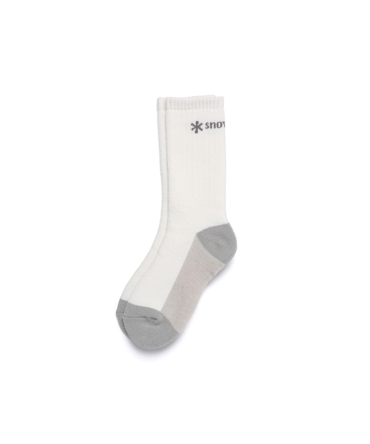 스노우피크 어패럴(SNOWPEAK APPAREL) 쿨맥스 통파일 크루삭스 (S26FUTSO06) Off White