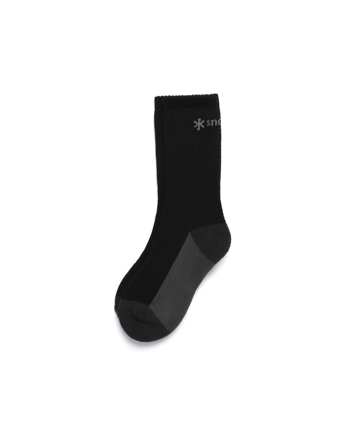 스노우피크 어패럴(SNOWPEAK APPAREL) 쿨맥스 통파일 크루삭스 (S26FUTSO06) Black