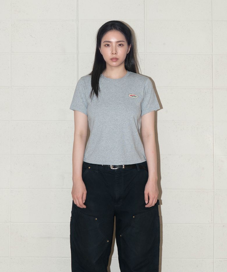 T.S.C PATCH TEE / GRAY