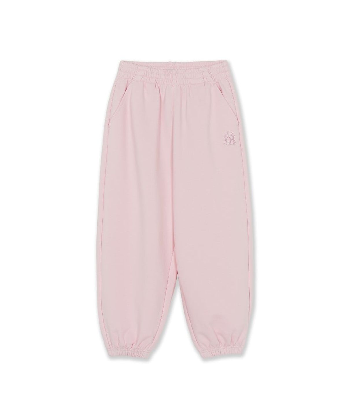 엠엘비 키즈(MLB KIDS) 스포티브 스몰로고 루즈 조거 팬츠 NY (L.Pink)