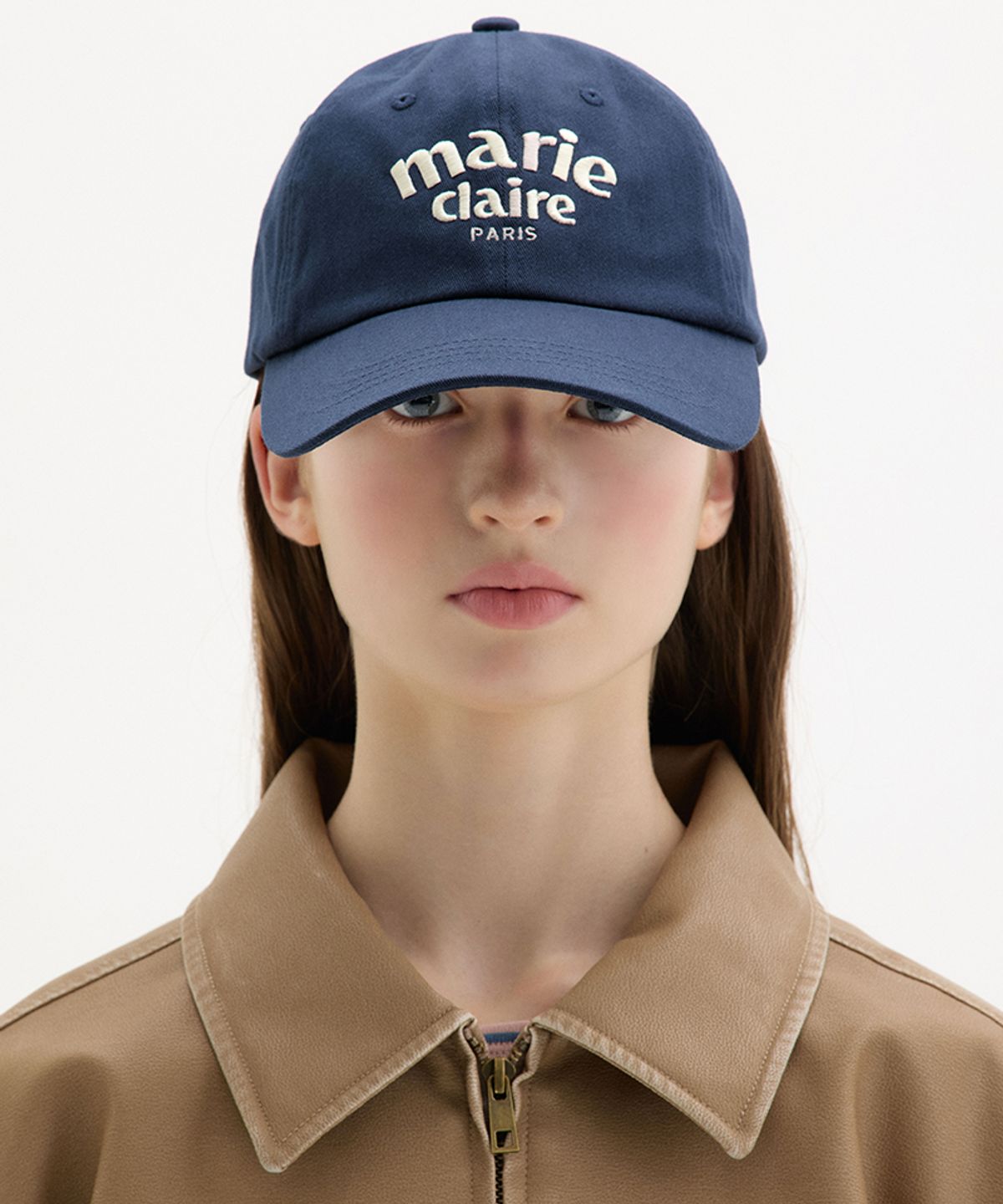 마리끌레르(MARIE CLAIRE) 아치 로고 볼캡(MAGCHT06MNY)