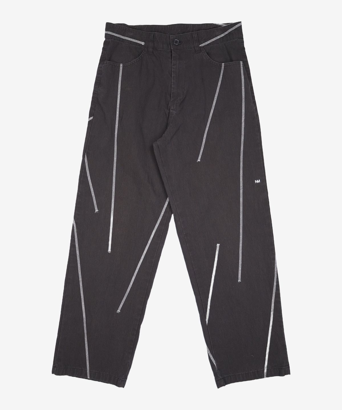 노매뉴얼(NOMANUAL) S.L PANTS - BLACK M