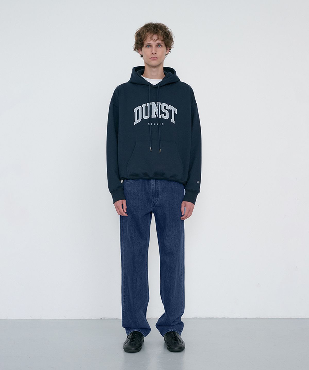 던스트 포 맨(DUNST FOR MEN) ESSENTIAL LOOSE JEANS_UDPA6C306_CLASSIC BLUE
