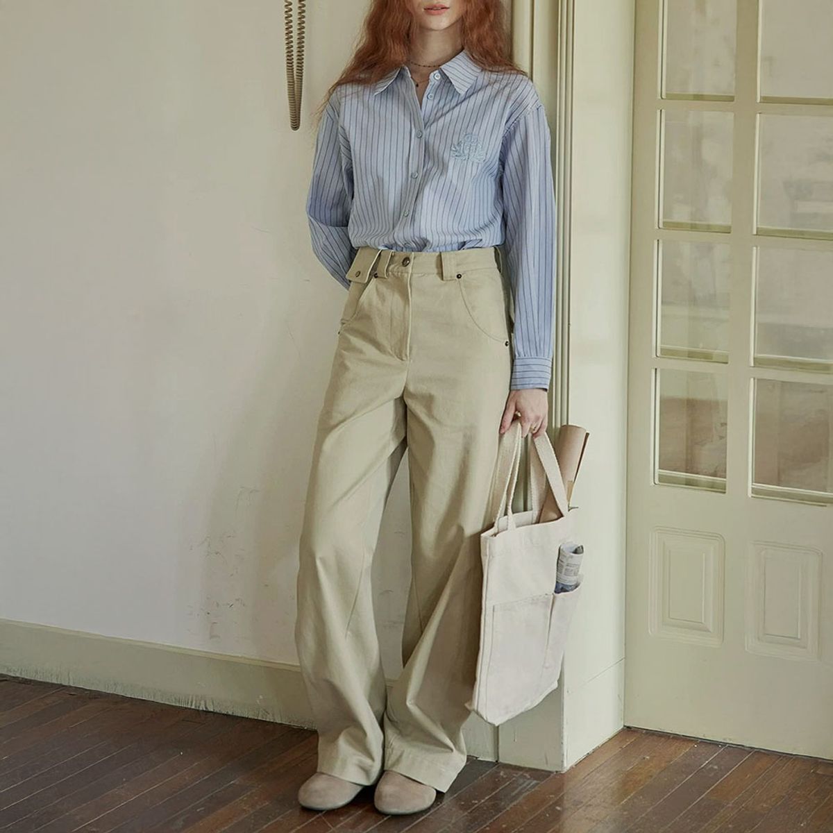 프라우드 마리(PROUD MARY) PM_High rise wide pants