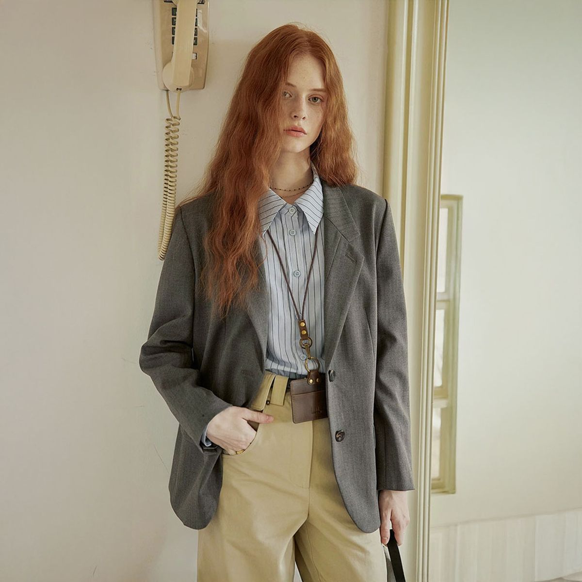 프라우드 마리(PROUD MARY) PM_Classic tailored blazer