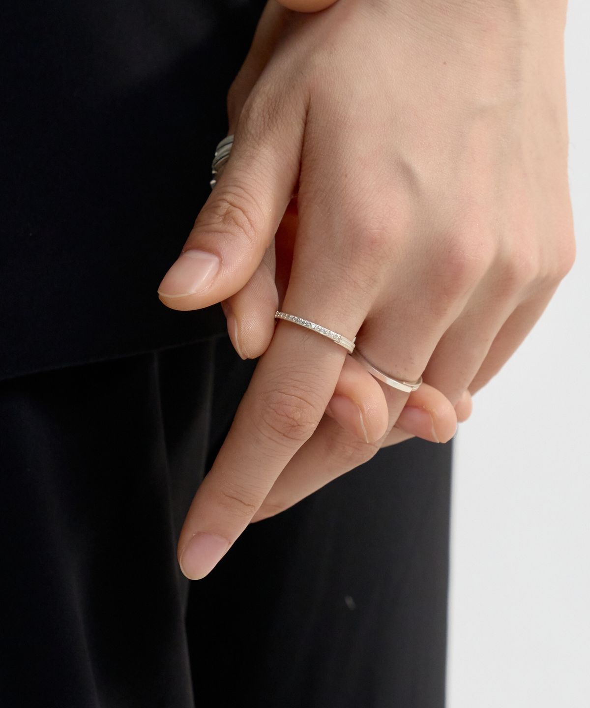 바라두(BARADU) 925 Continuum slim ring 002