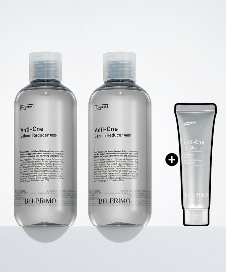 안티크네 세범 리듀서 300ml x 2개 (젤클렌저 30g 증정 )