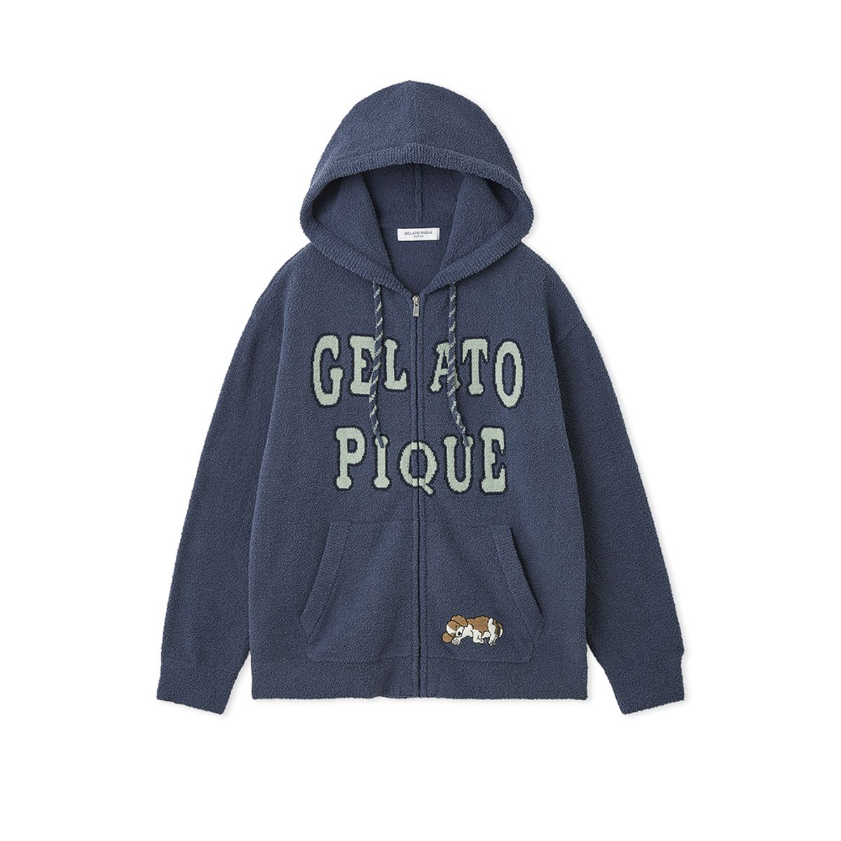 젤라또 피케(GELATO PIQUE) [HOMME] AIRY MOCO 슬리핑 DOG 후디 PHNT261918