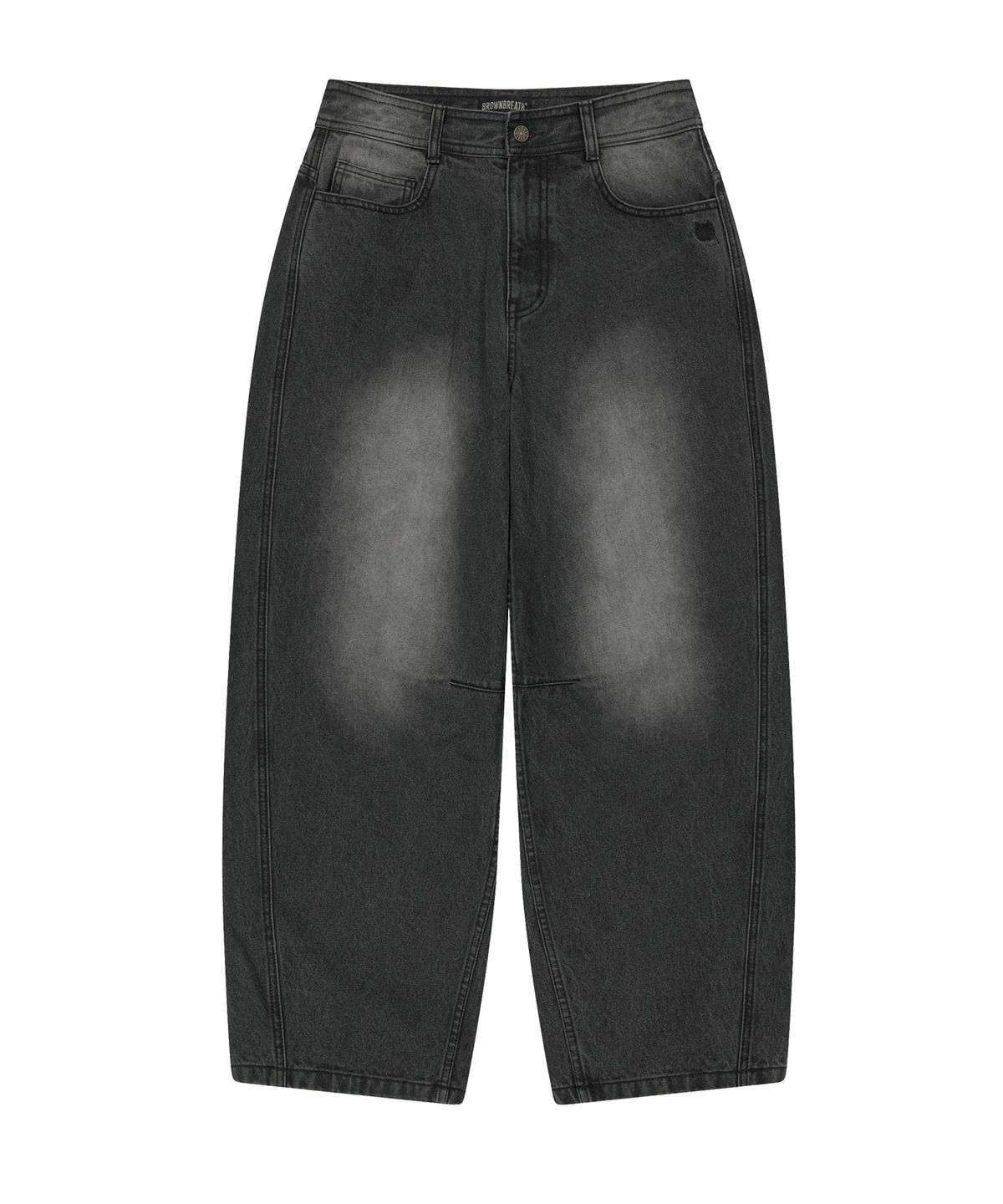 브라운브레스(BROWNBREATH) BRUSH DENIM PANTS