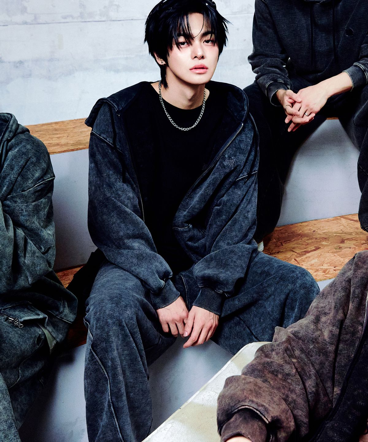 브라운브레스(BROWNBREATH) TAG WASHED BANDING PANTS (3colors)