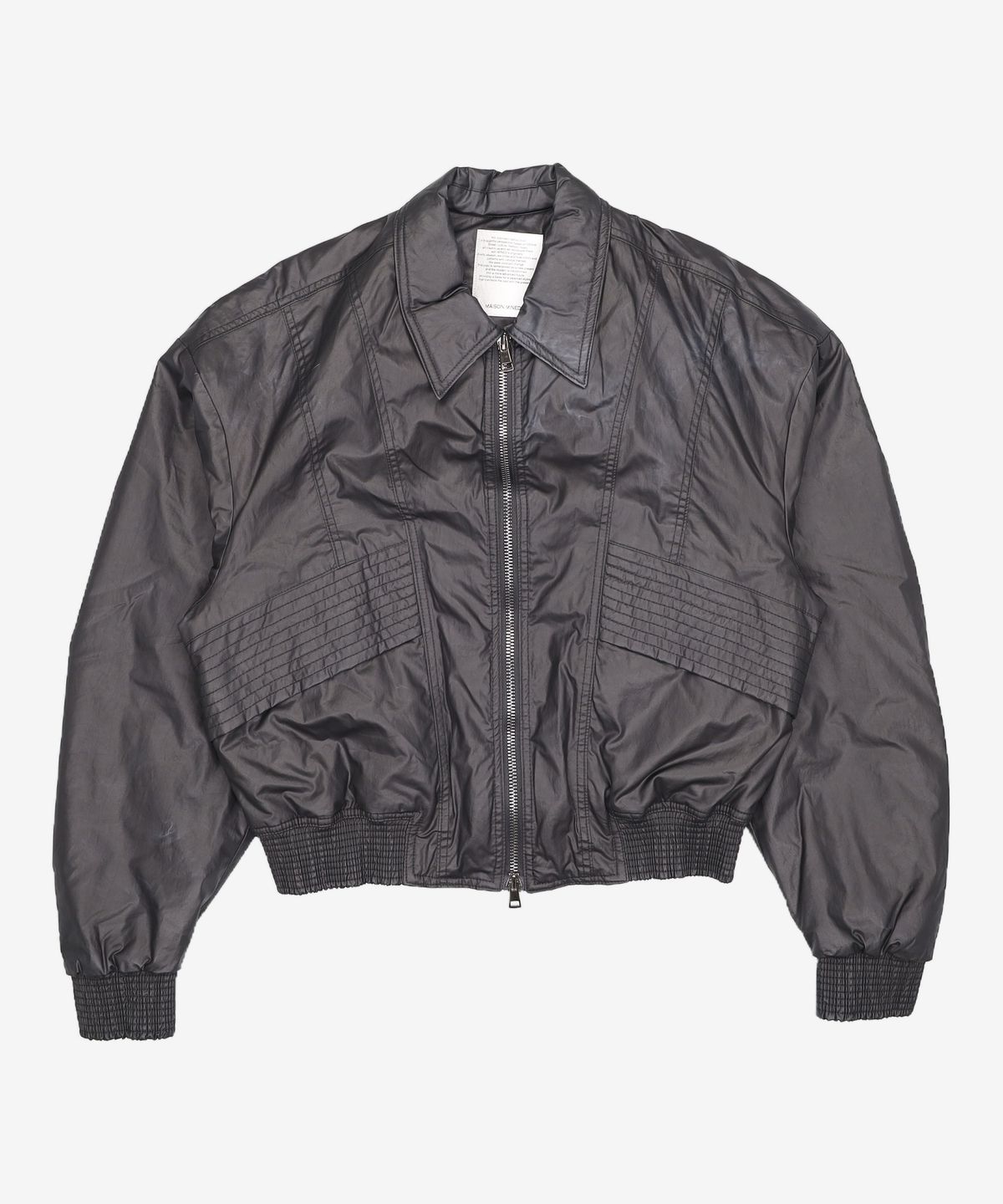 메종미네드(MAISON MINED) STONEHENGE BOMBER BLACK M