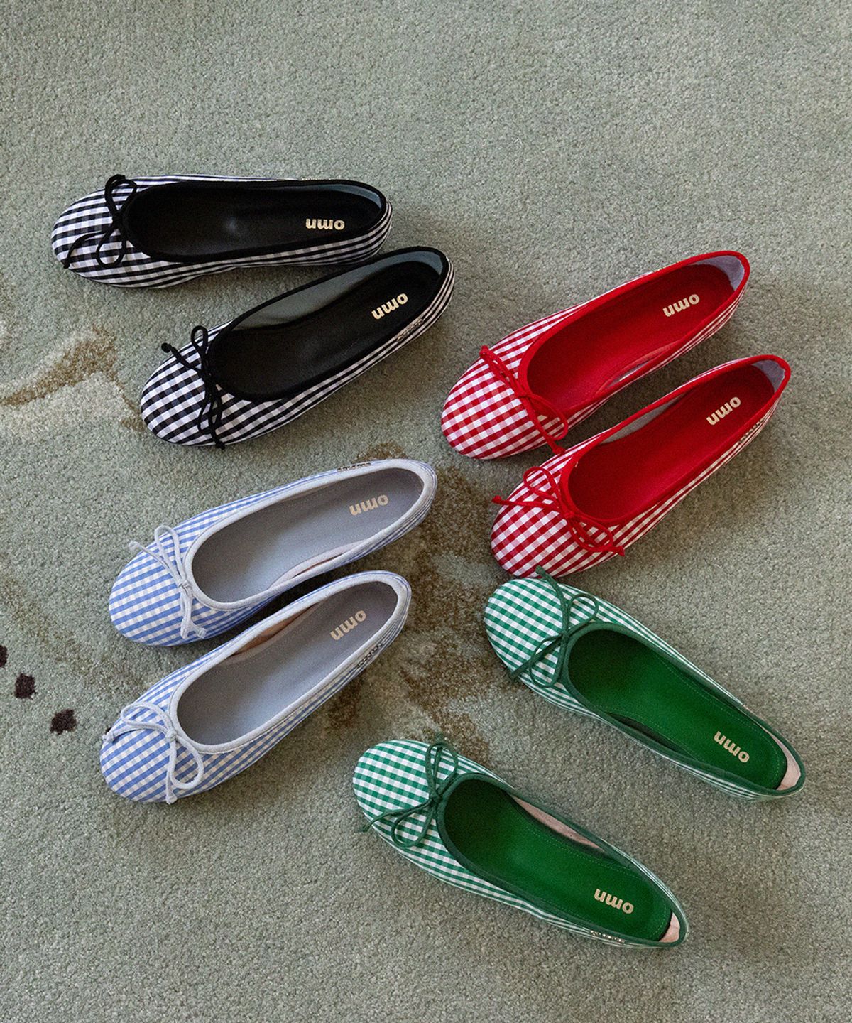 옴니포턴트(OMNIPOTENT) (226) omn Picnic Flat shoes _4colors