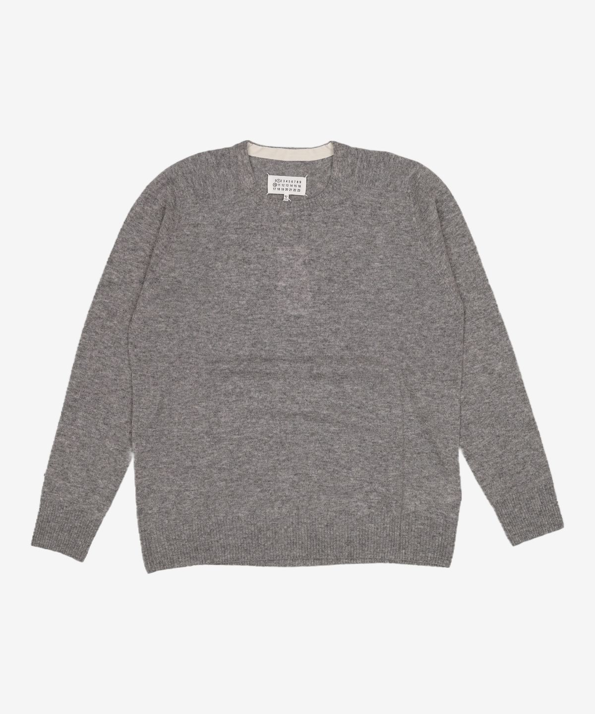 메종 마르지엘라(MAISON MARGIELA) 여성 풀오버 니트 - 그레이 멜란지 / XS51HA1202S18142852M M