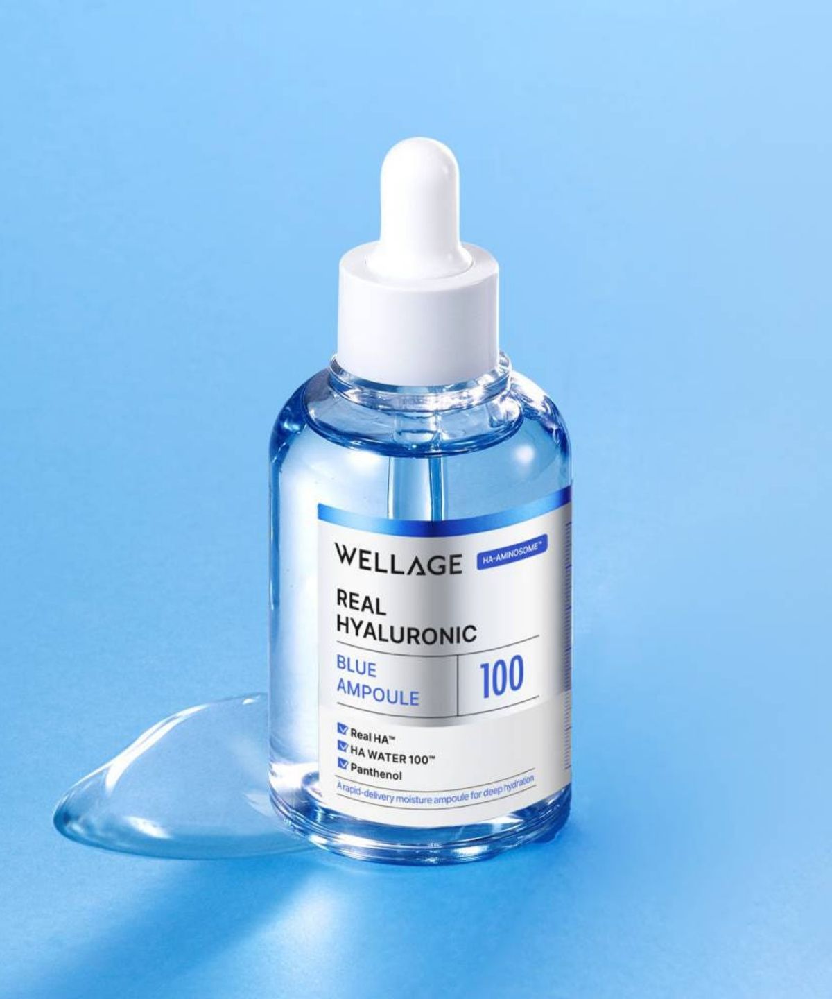 웰라쥬(WELLAGE) 리얼 히알루로닉 블루 100 앰플 30ml