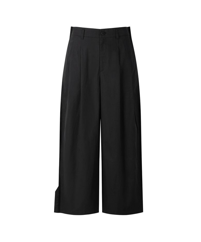 Sleeve-Patched Chino Pants RKPAA26671BKX