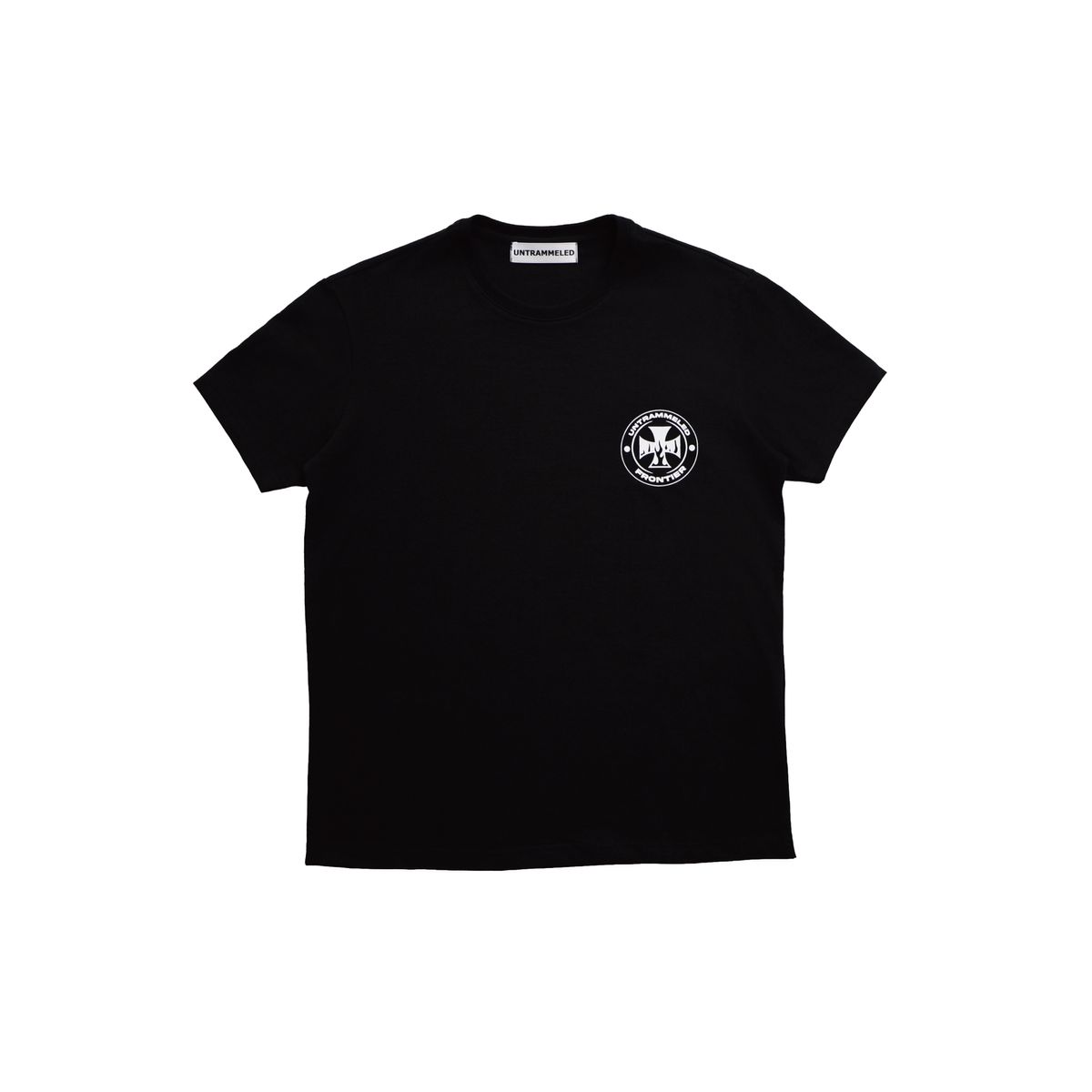 언트레멀드(UNTRAMMELED) FRONTIER SLIM FIT T-SHIRT - BLACK