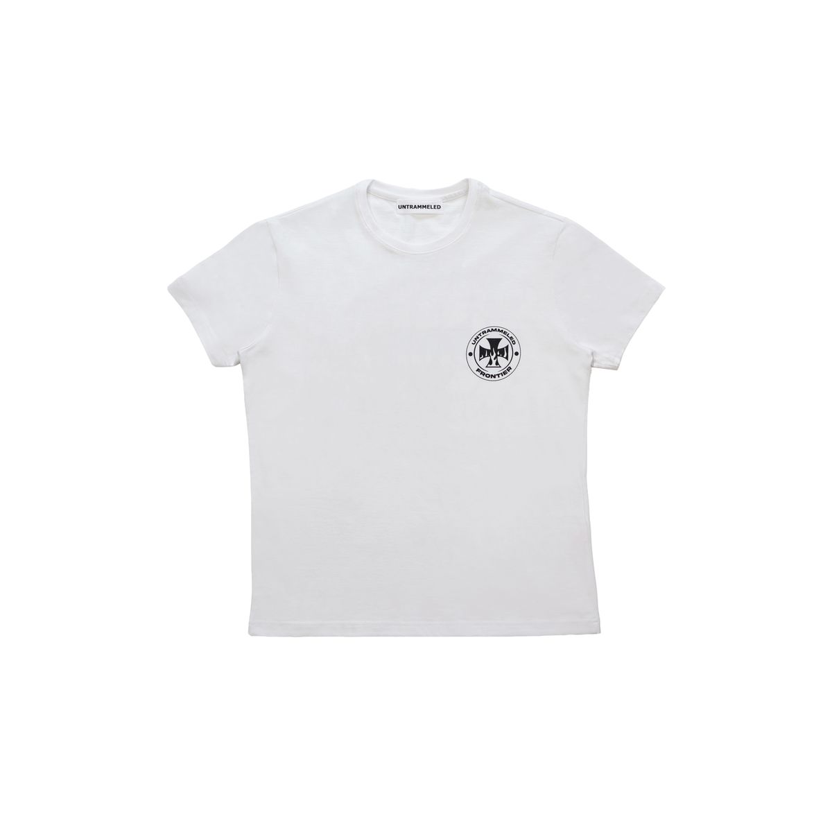 언트레멀드(UNTRAMMELED) FRONTIER SLIM FIT T-SHIRT - WHITE