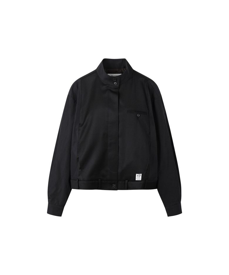 Back Trouser Detail Harrington Jacket RQUAA26505BKX