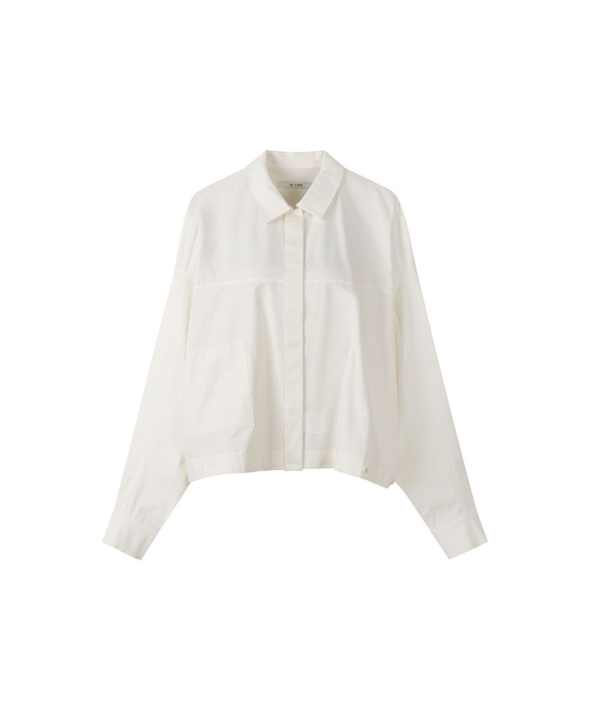 래코드(RECODE) Upside Down Trucker Shirt RQSAA26516WHX