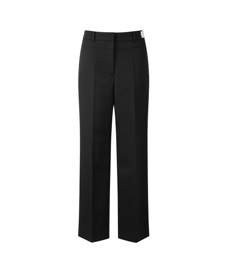 Layered Raw-Edged Trousers RQPAA26547BKX